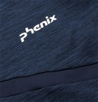 Phenix - Beat Mélange Stretch-Jersey Half-Zip Ski Base Layer - Blue