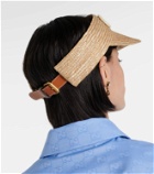 Gucci Stella straw visor