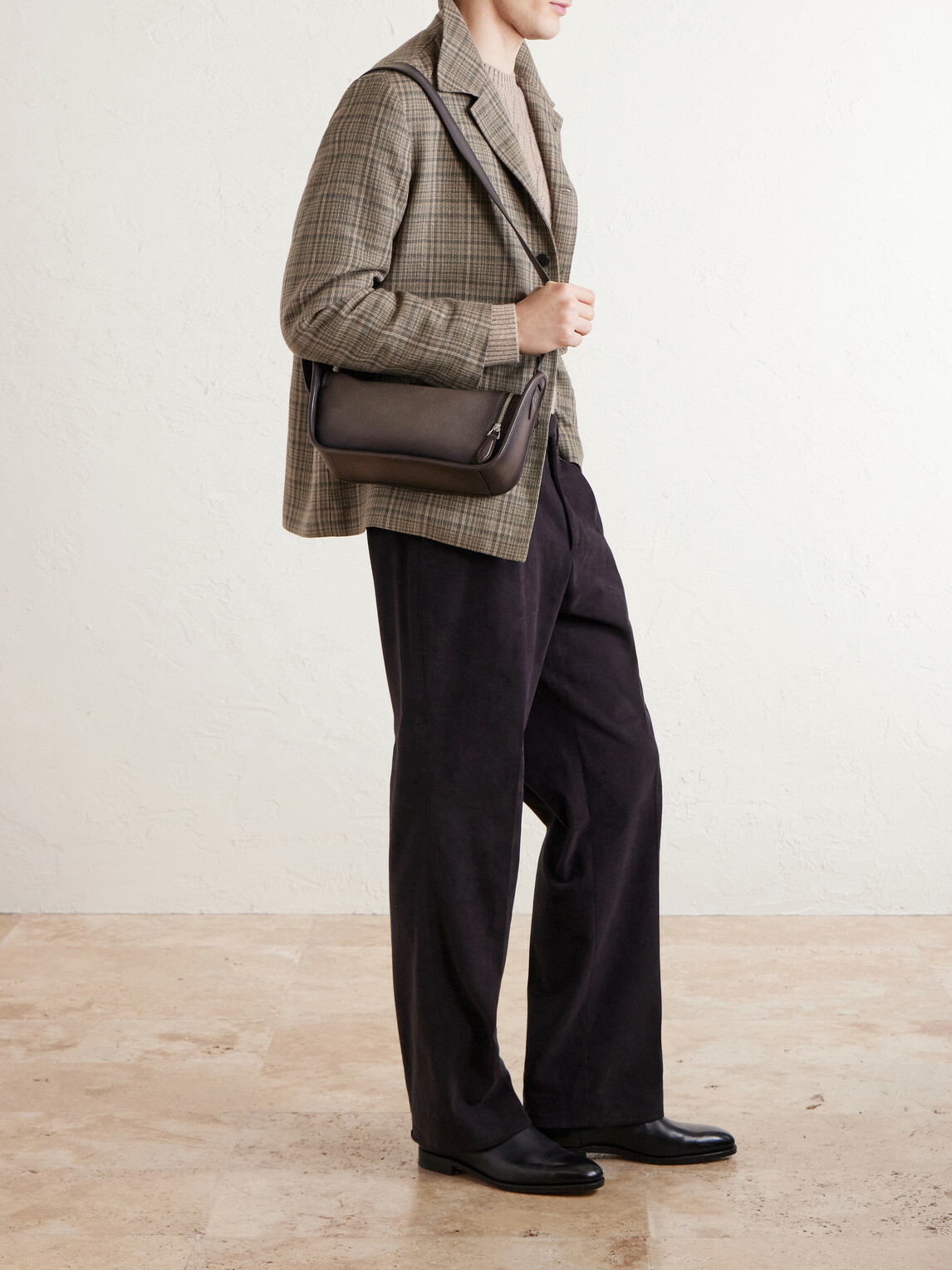 Berluti - Périple Full-Grain Leather Messenger Bag