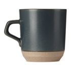 KINTO Black Ceramic Lab CLK-151 Large Mug Set, 14 oz
