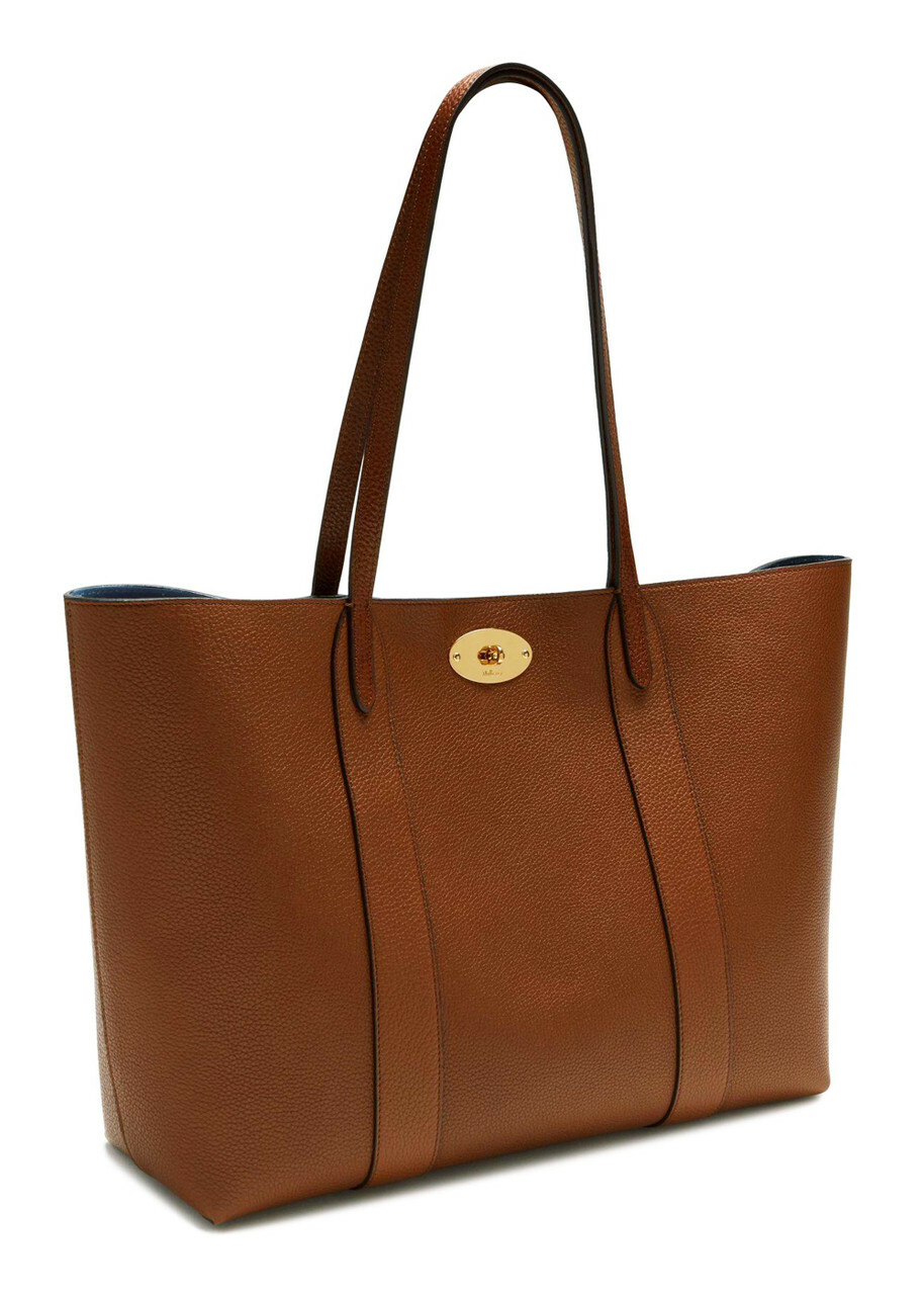 Mulberry Bayswater Grained Leather Small Tote bag - Brown - One Size