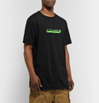 nonnative - Factory Oversized Logo-Print Cotton-Jersey T-Shirt - Black