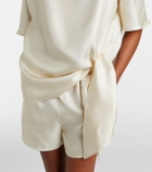 Loulou de Saison Mano silk satin top