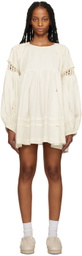 Story mfg. Off-White Mon Minidress