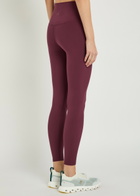 Varley Freesoft Stretch-jersey Leggings Burgundy