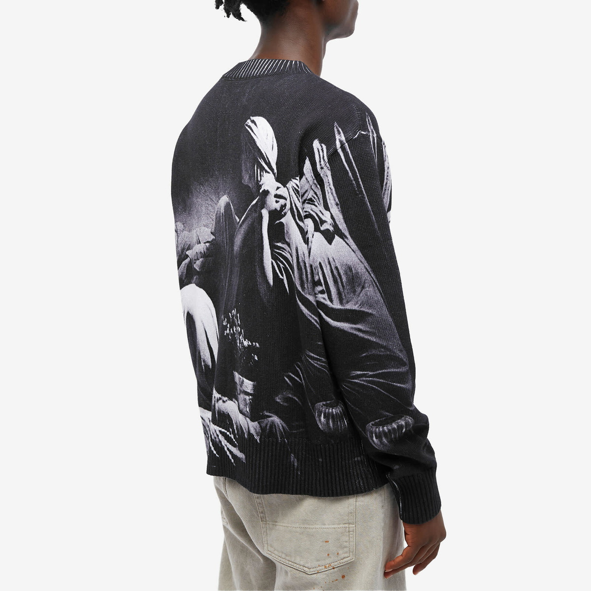 Neuw Denim Men's Joy Division Closer Knit in Black