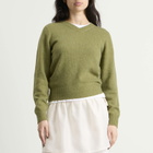 Nothing Written Women's Marsh V-Neck Pullover in Herb Sage