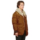 Dsquared2 Brown Down Puffer Jacket