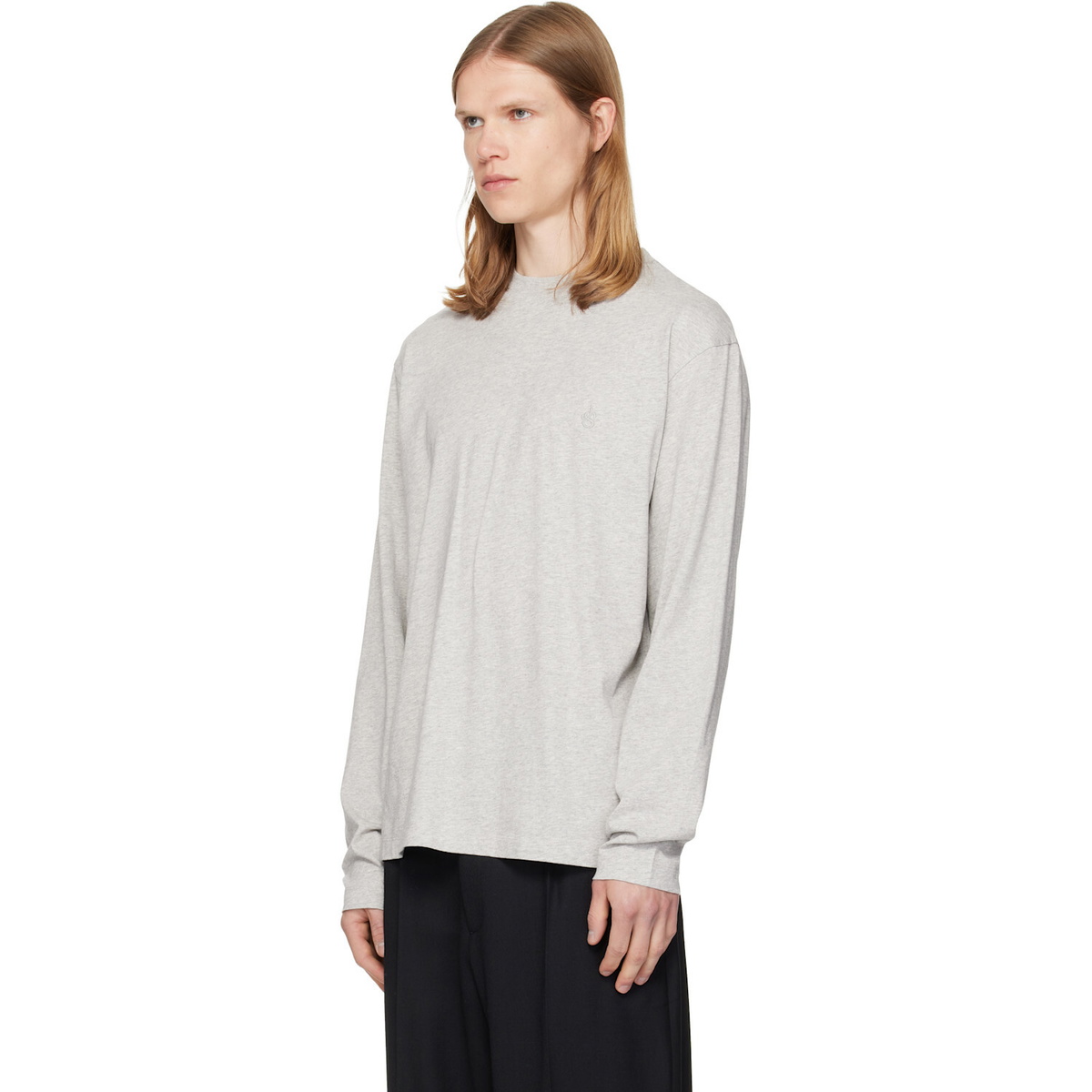 Jil Sander Three-Pack Multicolor Long-Sleeved T-shirts