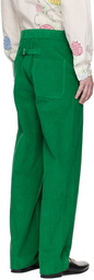 Bode Green Standard Trousers