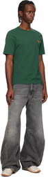Maison Kitsuné Green Fox Head Regular T-shirt