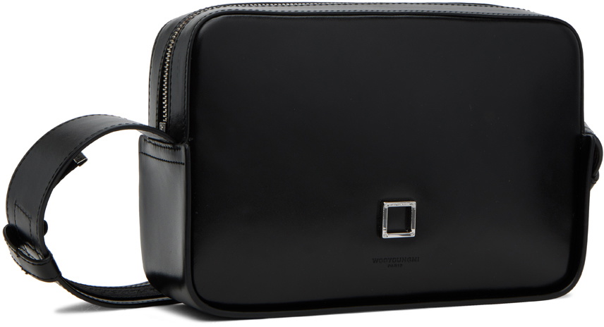 Wooyoungmi Black Square Crossbody Bag