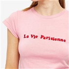 Etre Cecile Women's La Vie Parisienne T-Shirt in Pink Icing