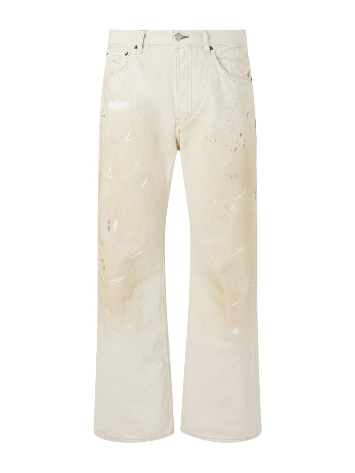 Acne Studios Beige Logo Suit Trousers Acne Studios