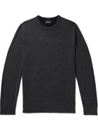 Club Monaco - Colour-Block Wool Sweater - Gray