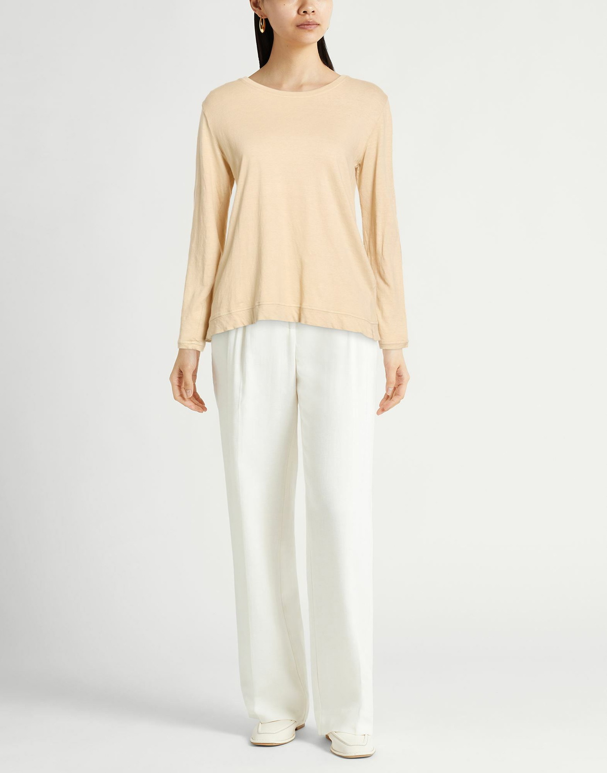 Massimo Alba Womens T-shirt in Beige