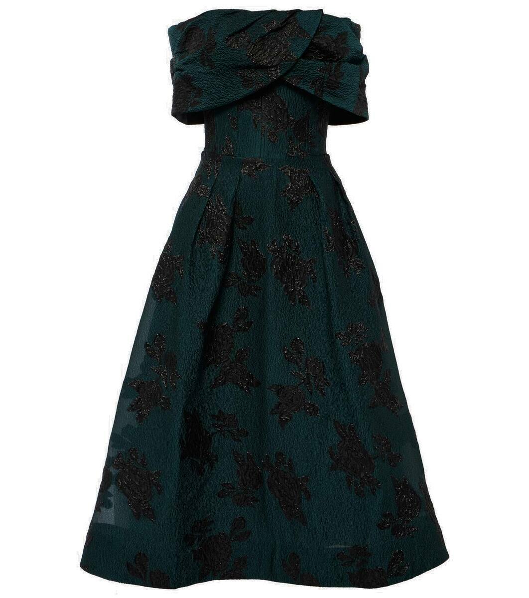 REBECCA VALLANCE ワンピース Beryl embroidered midi 954470 Rebecca Vallance Beryl embroidered midi dress Rebecca Vallance