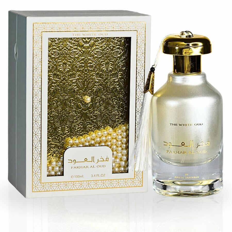 Ard Al Zaafaran Mens Fakhar Al Oud The White Oud EDP Spray 3.4 oz Fragrances 6438585524651