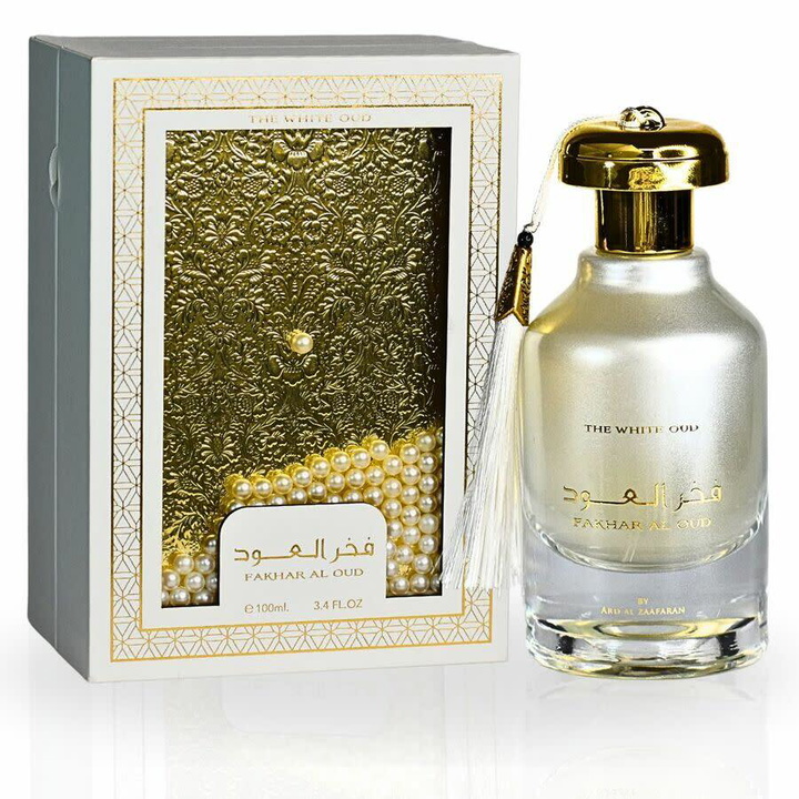Photo: Ard Al Zaafaran Mens Fakhar Al Oud The White Oud EDP Spray 3.4 oz Fragrances 6438585524651