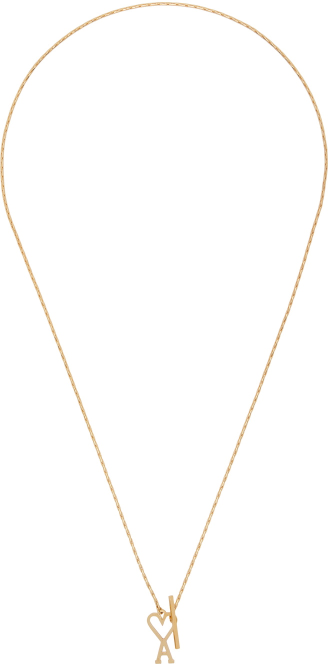 AMI Paris Gold Ami de Cœur Chain Necklace AMI AMI Paris Gold Ami de Cœur Chain Necklace AMI