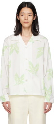 Bode White Lily Of The Valley Shirt