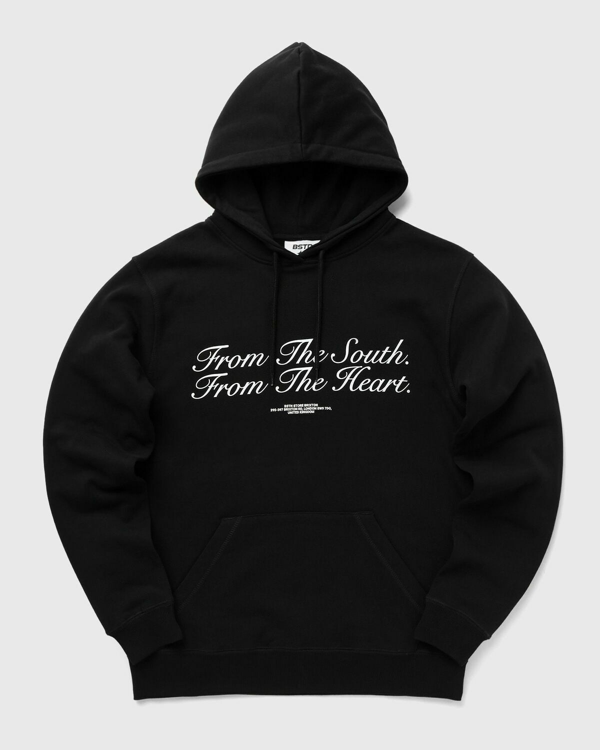 Bstn Brand From The South From The Heart Hoody Black - Mens - Hoodies