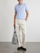 Vilebrequin - Palatin Cotton-Piqué Polo Shirt - Blue