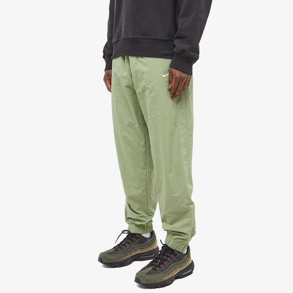 NWOT Vintage Nike Track Pants Mens Swoosh Logo Nylon Size XL Green