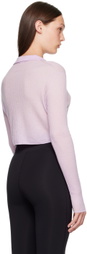 Filippa K Purple Tie Cardigan