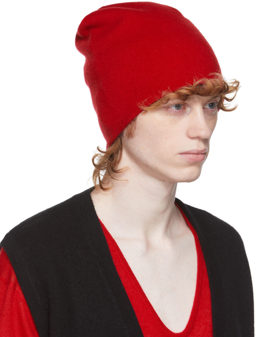 Frenckenberger Red Cashmere Beanie