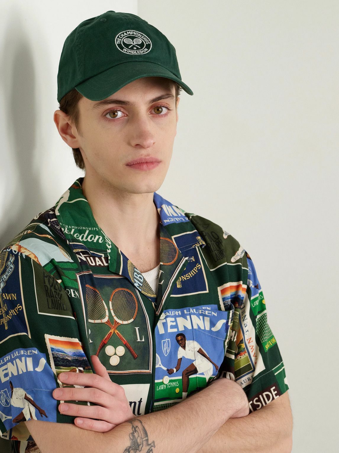Polo Ralph Lauren - Wimbledon Logo-Embroidered Cotton-Twill Baseball Cap