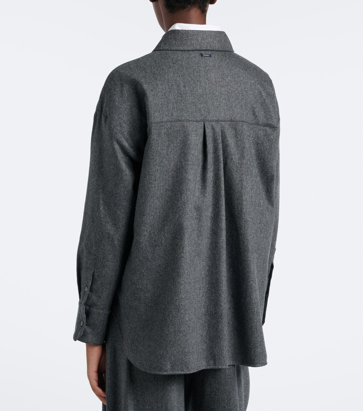'S Max Mara Wool flannel shirt