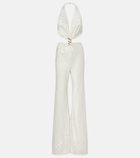 Roberto Cavalli Embellished halterneck jumpsuit