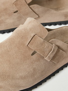 Officine Creative - Agora Suede Clogs - Neutrals