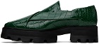 GmbH Green Chapal Loafers