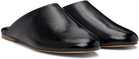 A.P.C. Black 'Les Mules' Slip-on Loafers