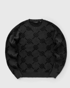 Daily Paper Tevin Monogram Knit Sweater Black Pullovers