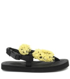 Cecilie Bahnsen - x Suicoke Kat embellished sandals