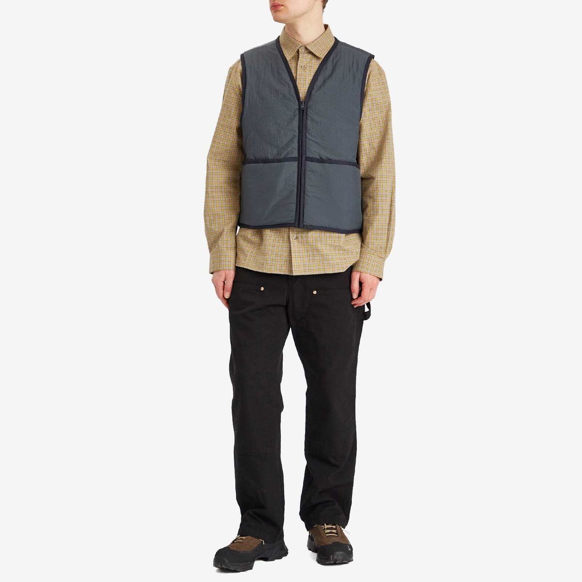 Merely Made Men's Reversible Vest in Blue