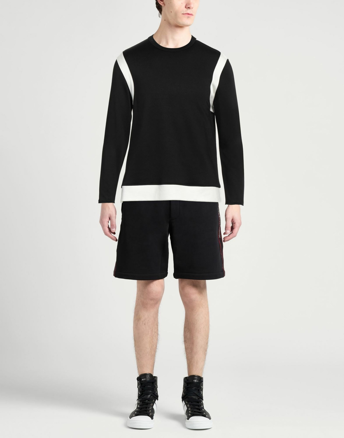 Mcqueen Mens Sweatshirt in Black