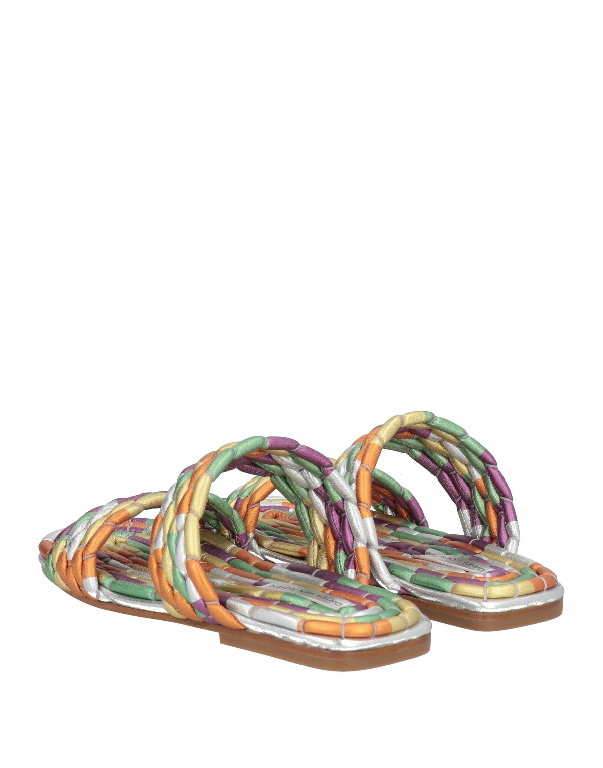 Dries Van Noten Womens Sandals in Silver