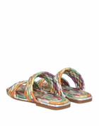 Dries Van Noten Womens Sandals in Silver