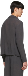 Our Legacy SSENSE Exclusive Gray Viscose Sweater