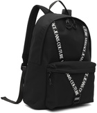 Versace Jeans Couture Black V-Webbing Backpack