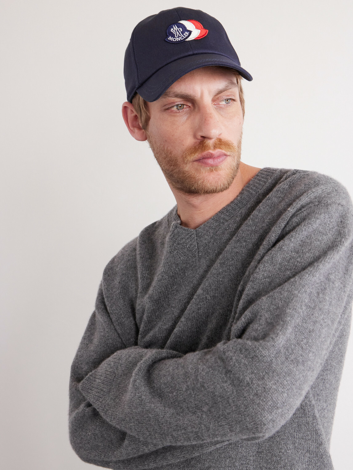 Moncler - Logo-Appliquéd Cotton-Twill Baseball Cap