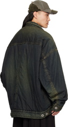 Maison MIHARA YASUHIRO Navy Huge Puffer Denim Jacket