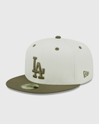 New Era Mlb Ws Trail Mix 59 Fifty Los Angeles Dodgers White - Mens - Caps