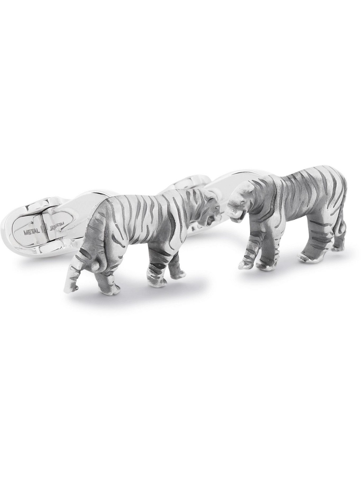 Photo: Montblanc - Year of the Tiger Sterling Silver Cufflinks