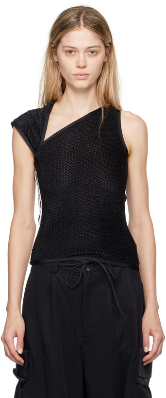 Photo: Y-3 Black Warp Tank Top