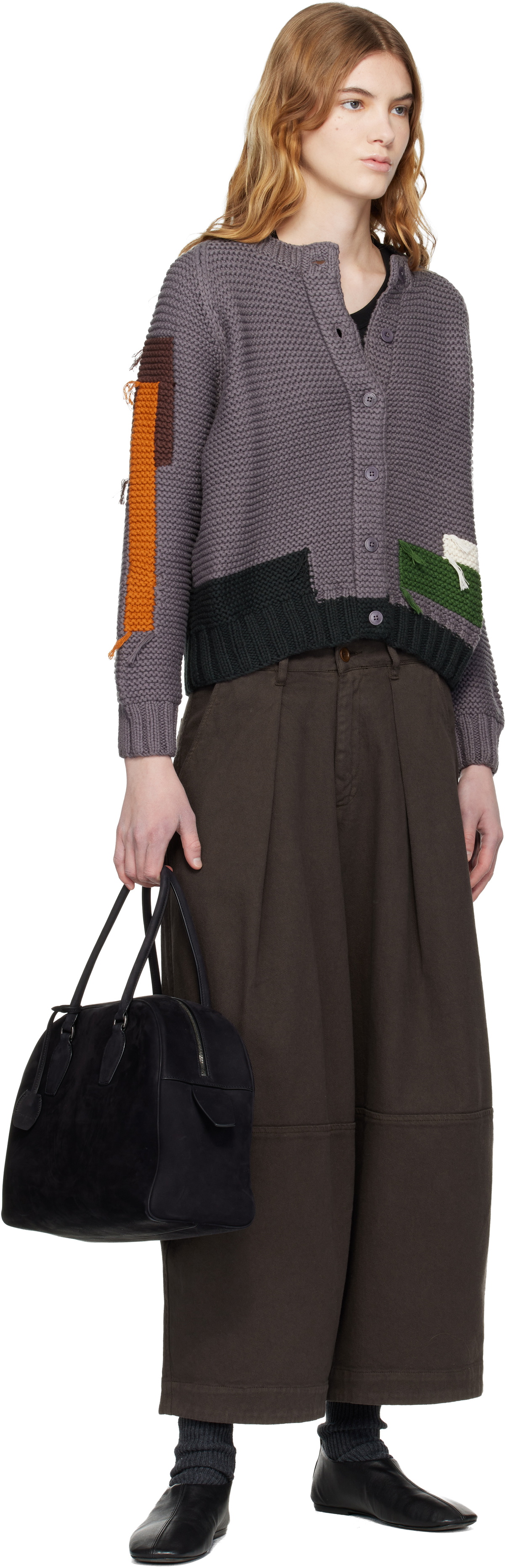 YMC Gray Atomic Cardigan